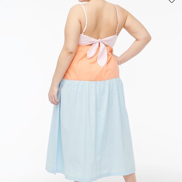 NWT Colorblock tie-back dress - Picture 7 of 7